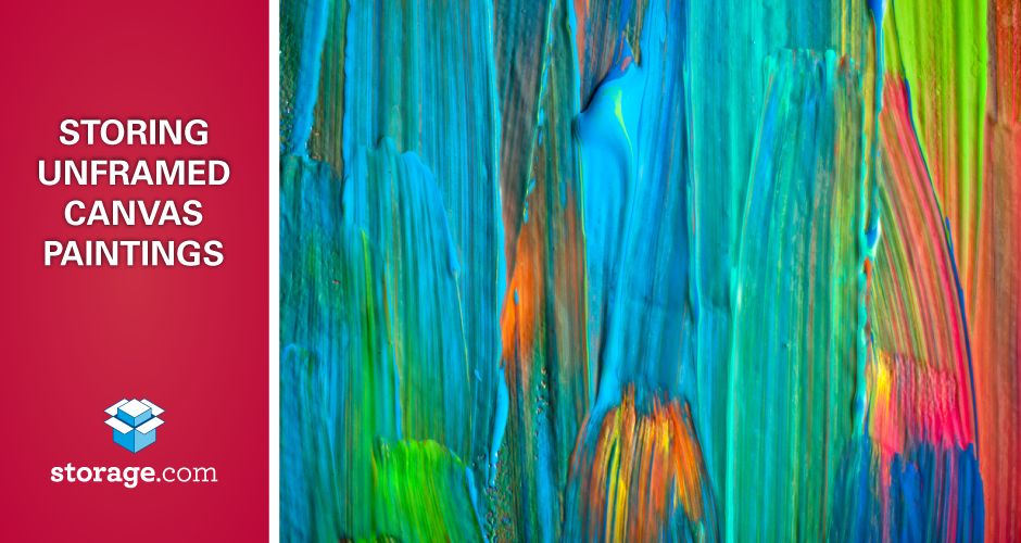 How to Store an Unframed Canvas Painting