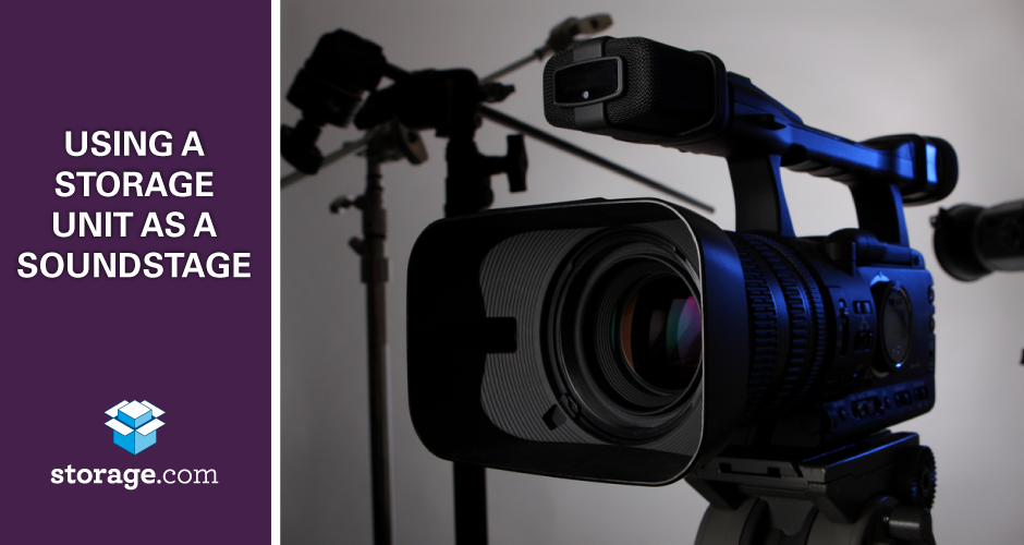 Using a Storage Unit as a Soundstage
