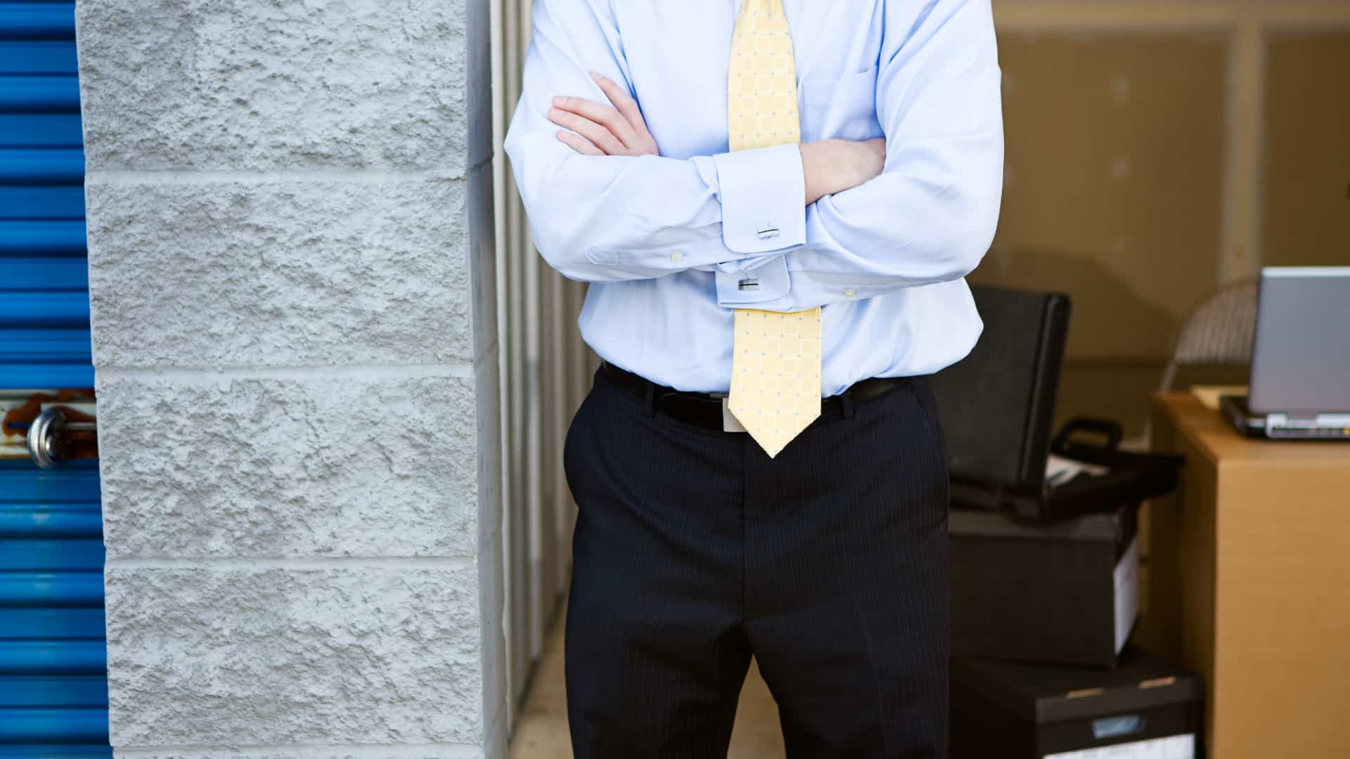 Use a Storage Unit for Small Business Headquarters