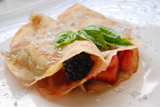 Vegan Berry Crepe