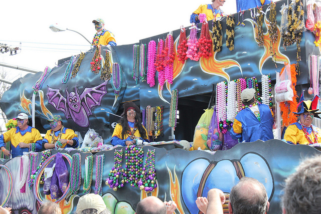 Mardi Gras Parade in Lafayette
