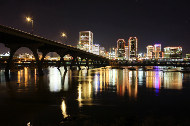 Richmond, VA at Night