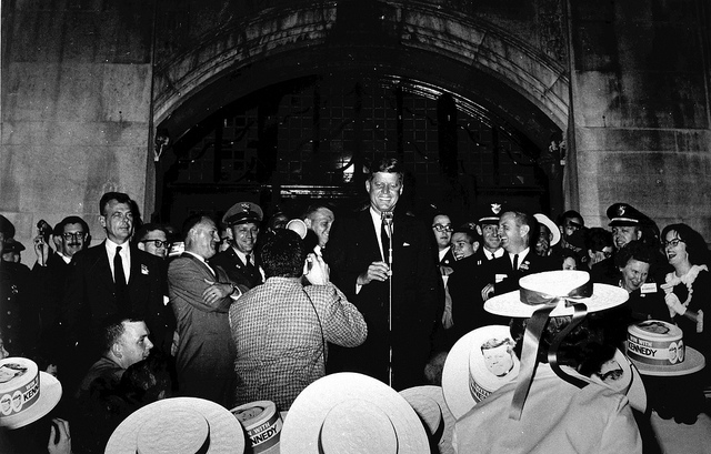 JFK at University of Michigan