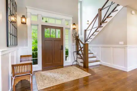 Front entry foyer of a home