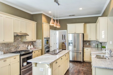 clean kitchen with minimal decor