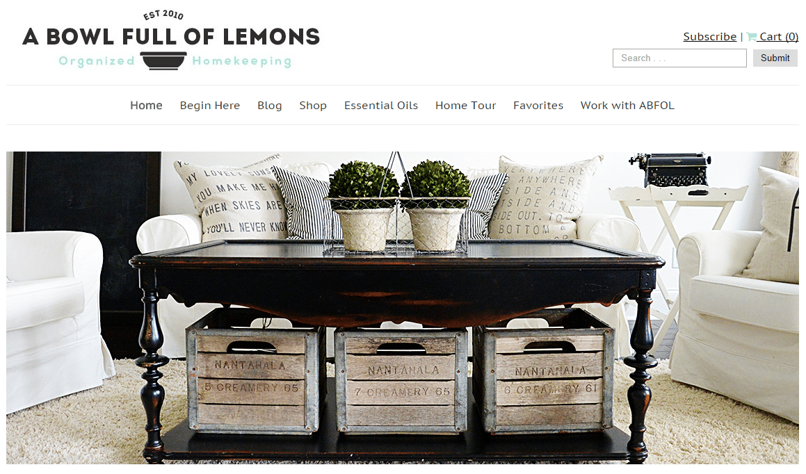 A Bowl Full of Lemons