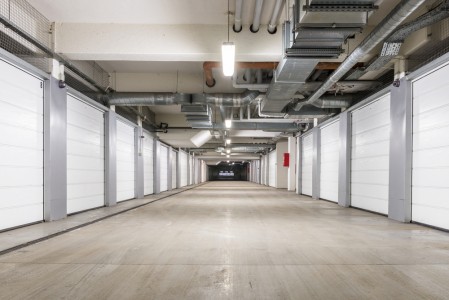Well-lit Storage Facility