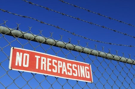 No Tresspassing