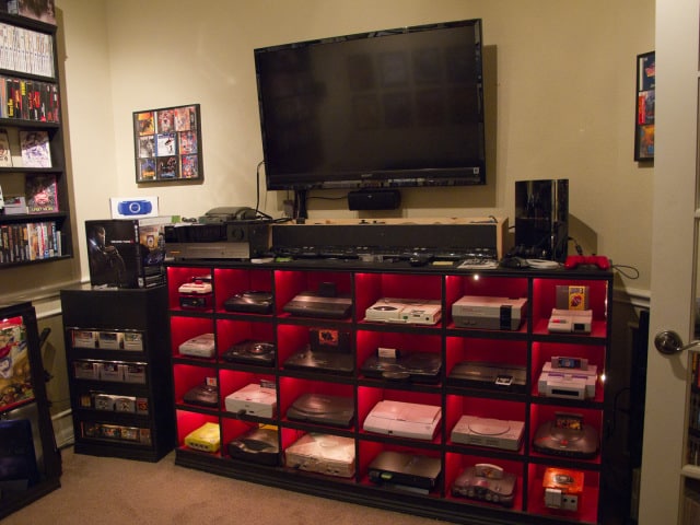 Gamer Themed Man Cave