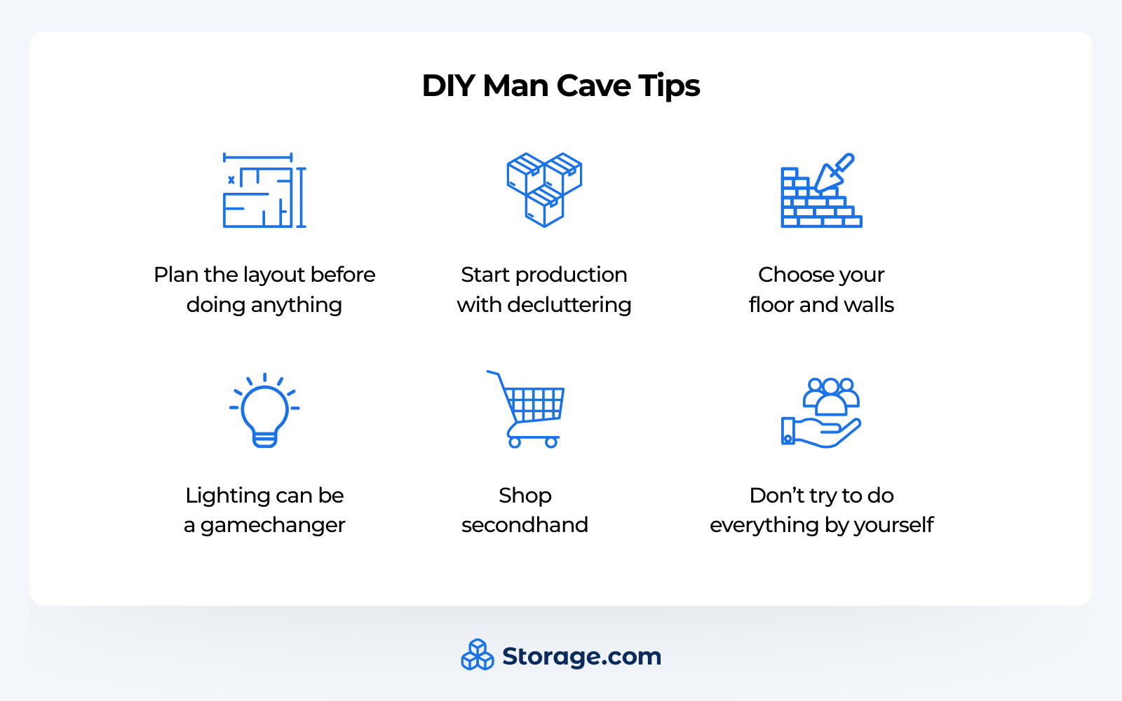 DIY man cave setup tips